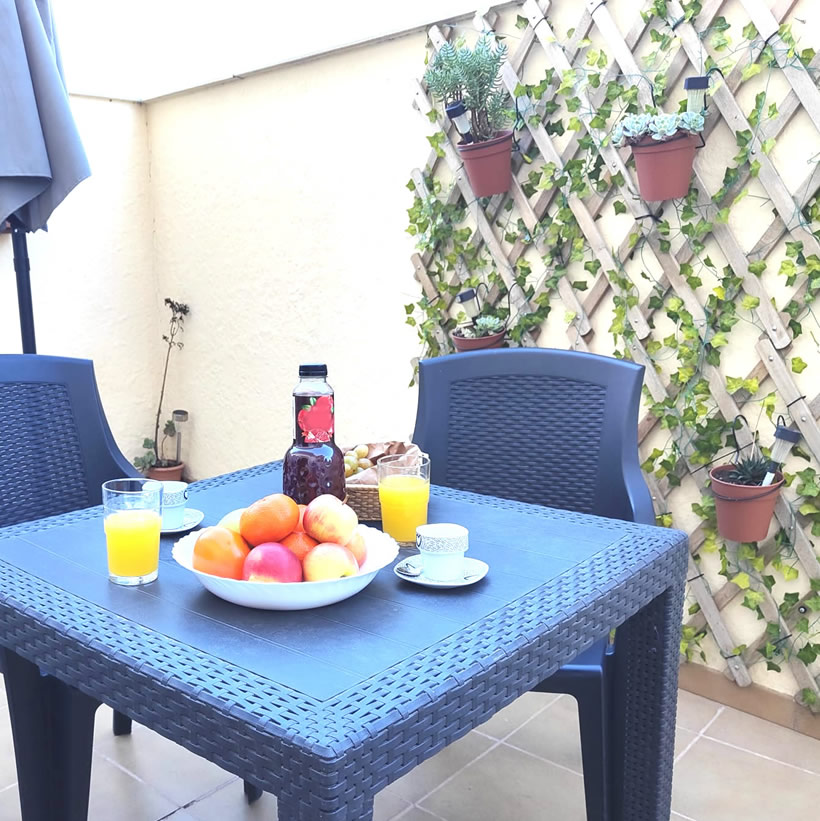 Patio équipé, idéal pour vélos, Somnis del Delta, Deltebre