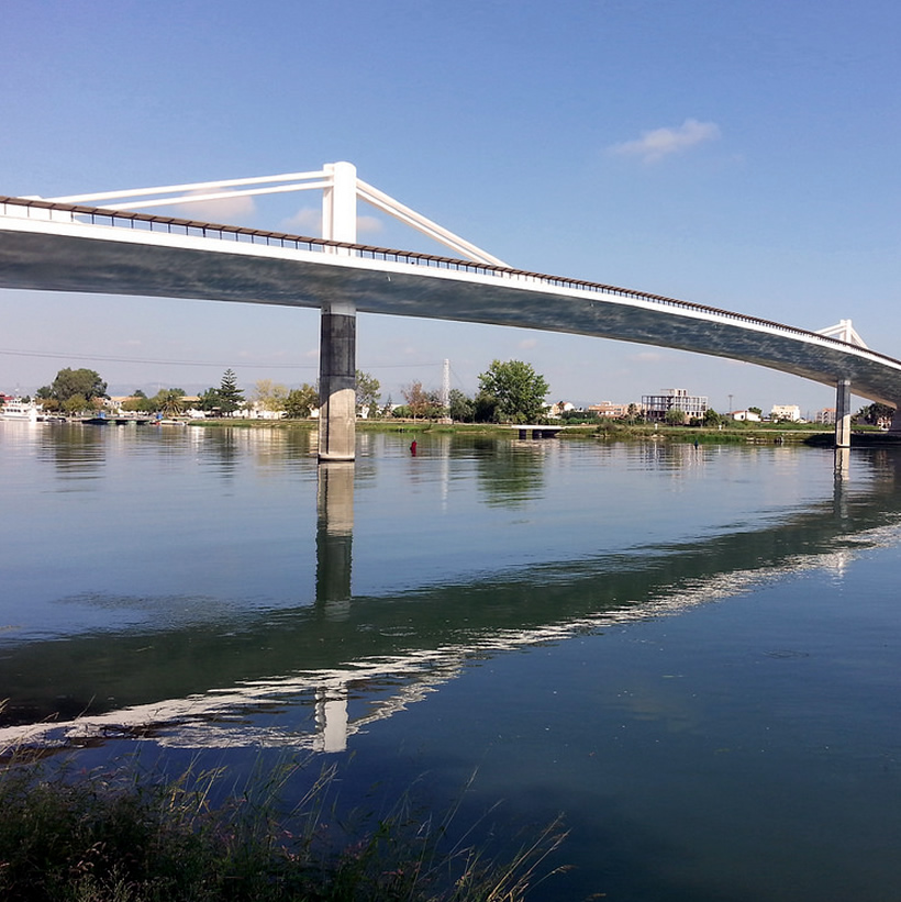 Passador, pont sur l'Ebre, Delta del Ebre, Groom service Delta, Somnis del Delta, Deltebre